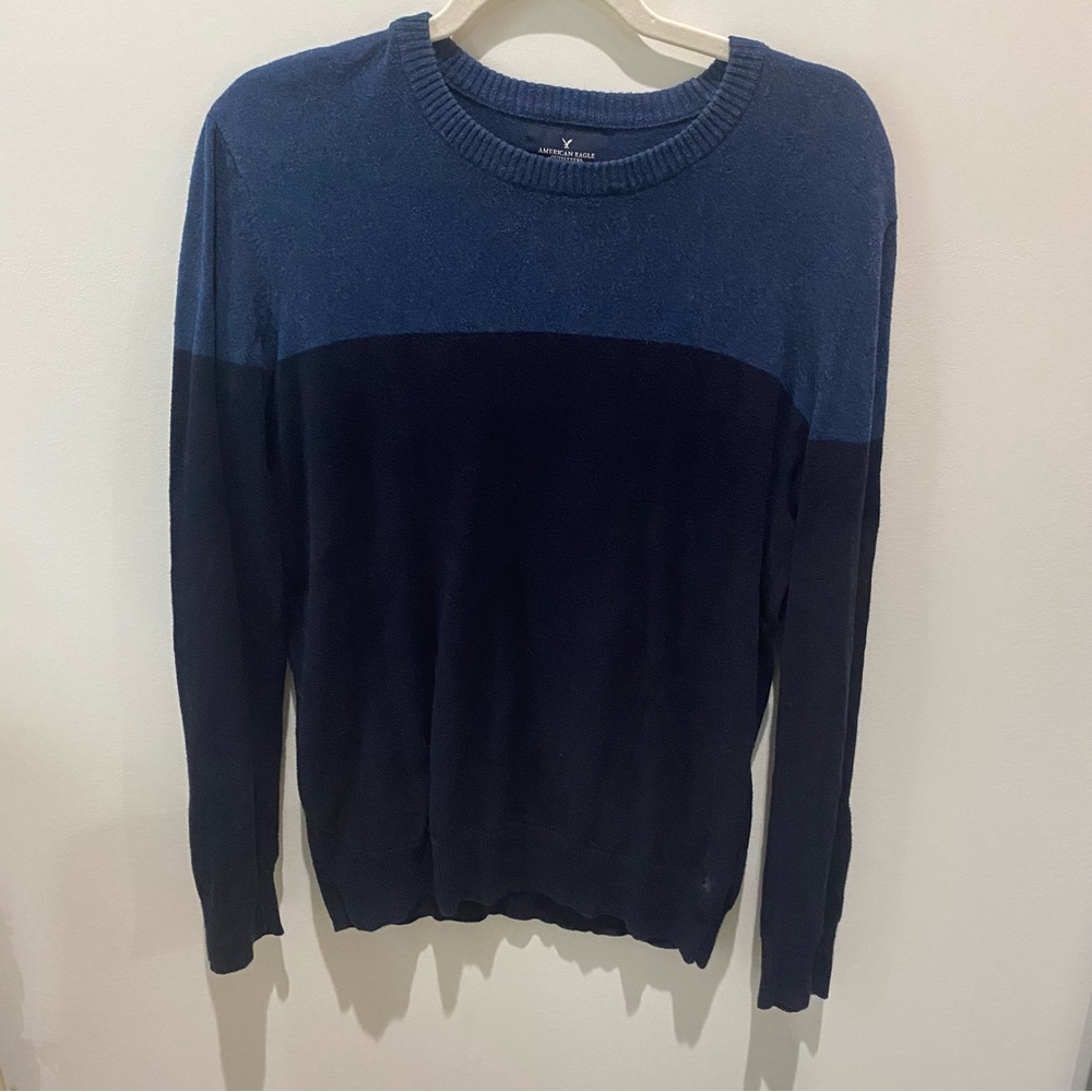 Men’s color block sweater